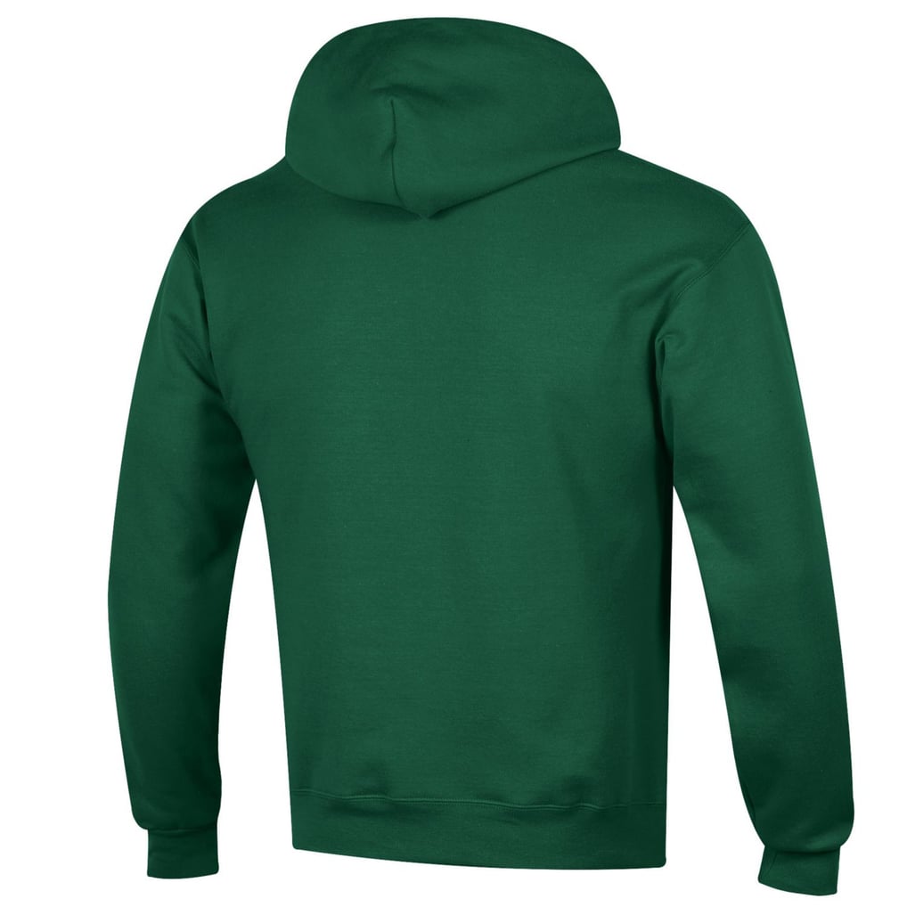  Miami Hurricanes Champion Arch Over Logo Pullover Hoodie - Green